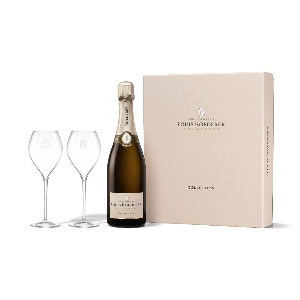 Louis Roederer Collection 243 Brut MV (in Giftbox + 2 flutes 