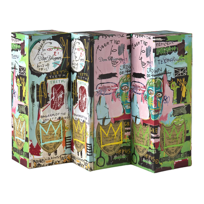 Dom Perignon Jean-Michel Basquiat Giftbox (1 set of 3’s)