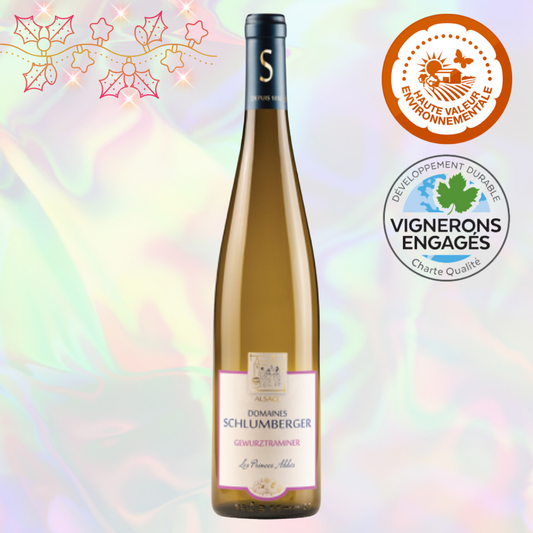 Schlumberger Gewürztraminer Les Princes Abbés 750ml Alsace White Wine - Grand Vin Pte Ltd