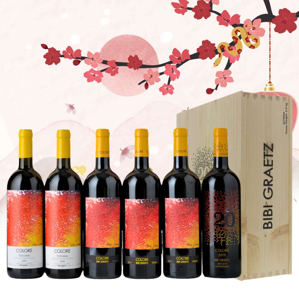 Bibi Graetz Colore 20th Anniversary Set (2003-2008-2015-2016-2018-2019) - Grand Vin Pte Ltd