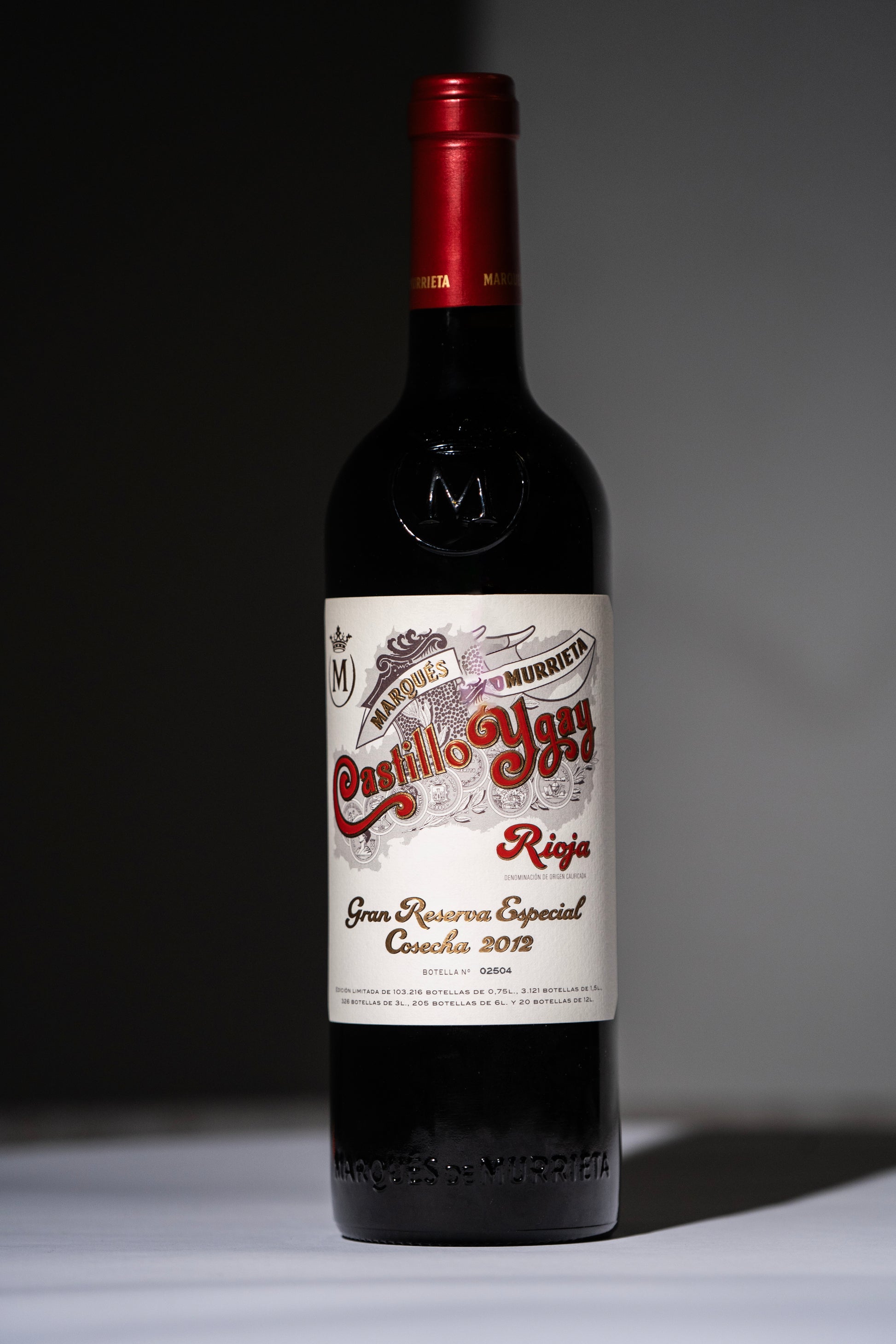 Marqués De Murrieta Castillo Ygay bottle shot - Grand Vin Pte Ltd