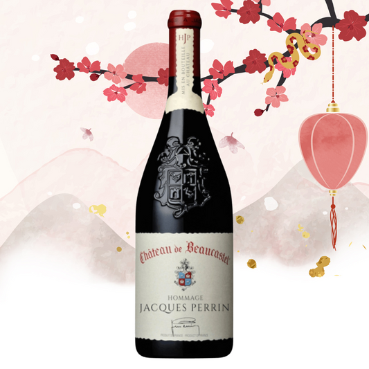 Chateau de Beaucastel Hommage A Jacques Perrin 750ml Rhone Valley Red Wine - Grand Vin Pte Ltd