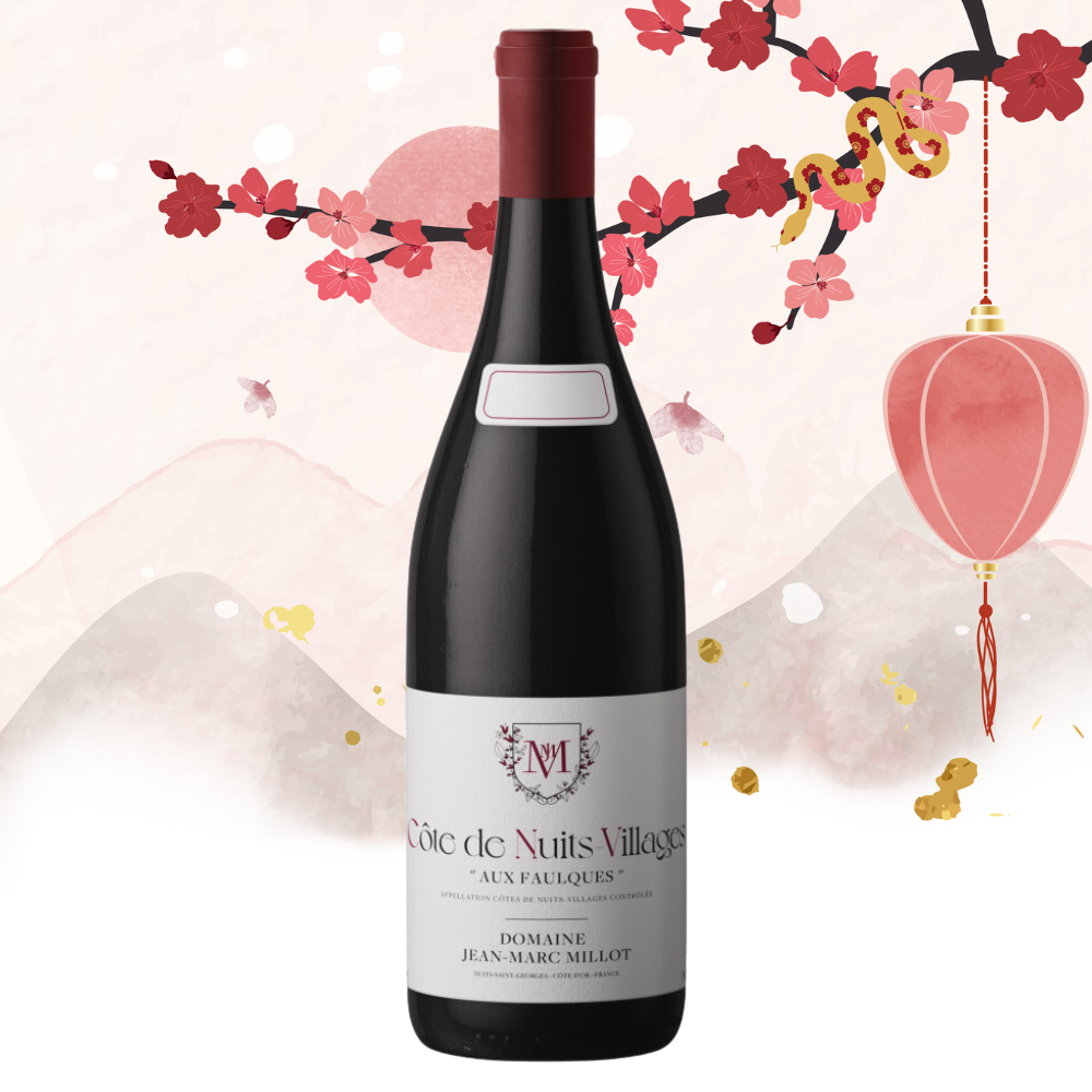 Jean Marie Millot Cote De Nuits Villages Aux Faulques 750ml Burgundy Red Wine - Grand Vin Pte Ltd