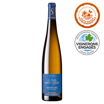 Schlumberger Kitterle Clos St Leger Riesling Grand Cru 750ml Alsace White Wine - Grand Vin Pte Ltd