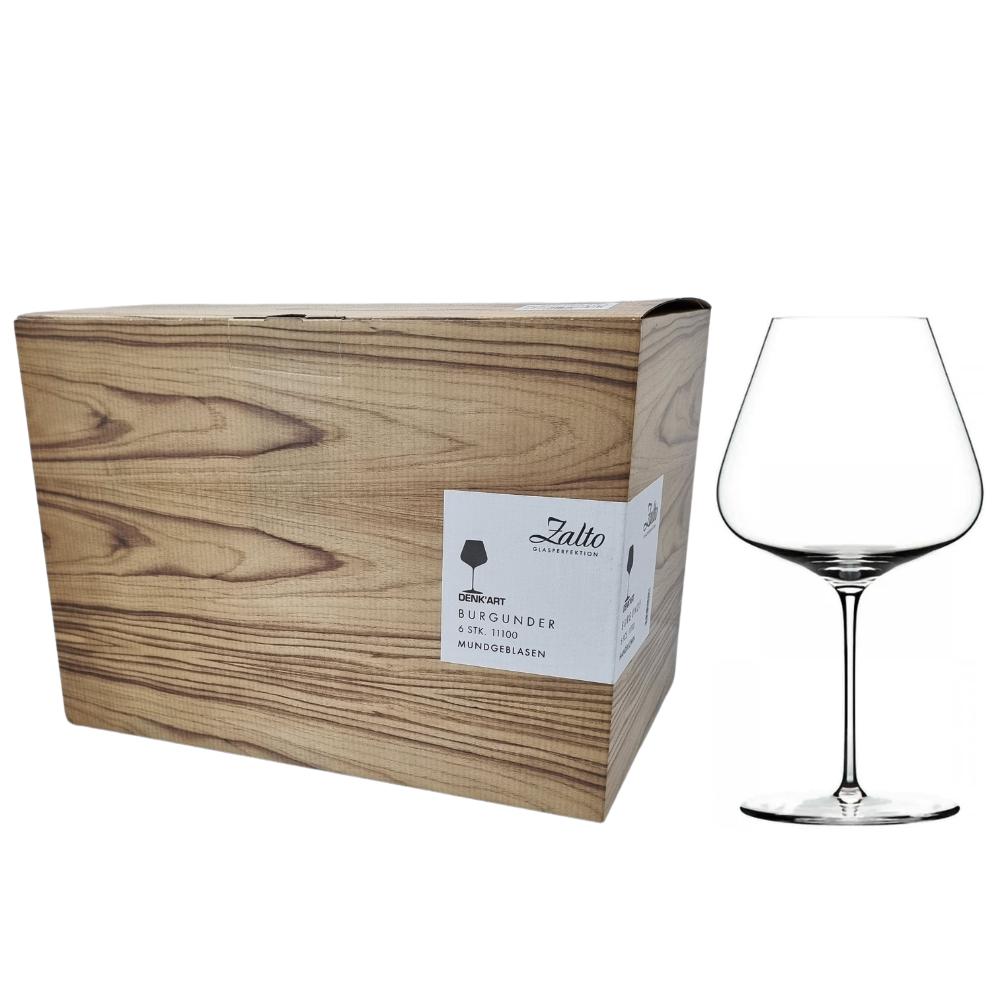 Zalto Burgundy Glass (Pack of 6) Box Packaging