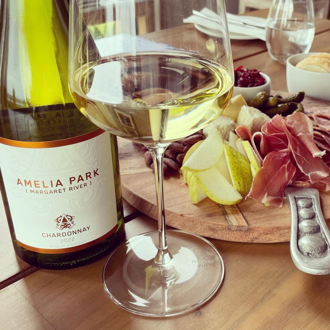 Amelia Park Chardonnay White Wine Lifestyle Shot