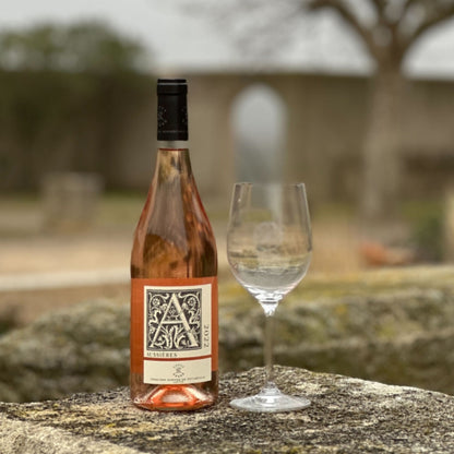 Chateau d'Aussieres Rose bottle shot - French Rose Wine