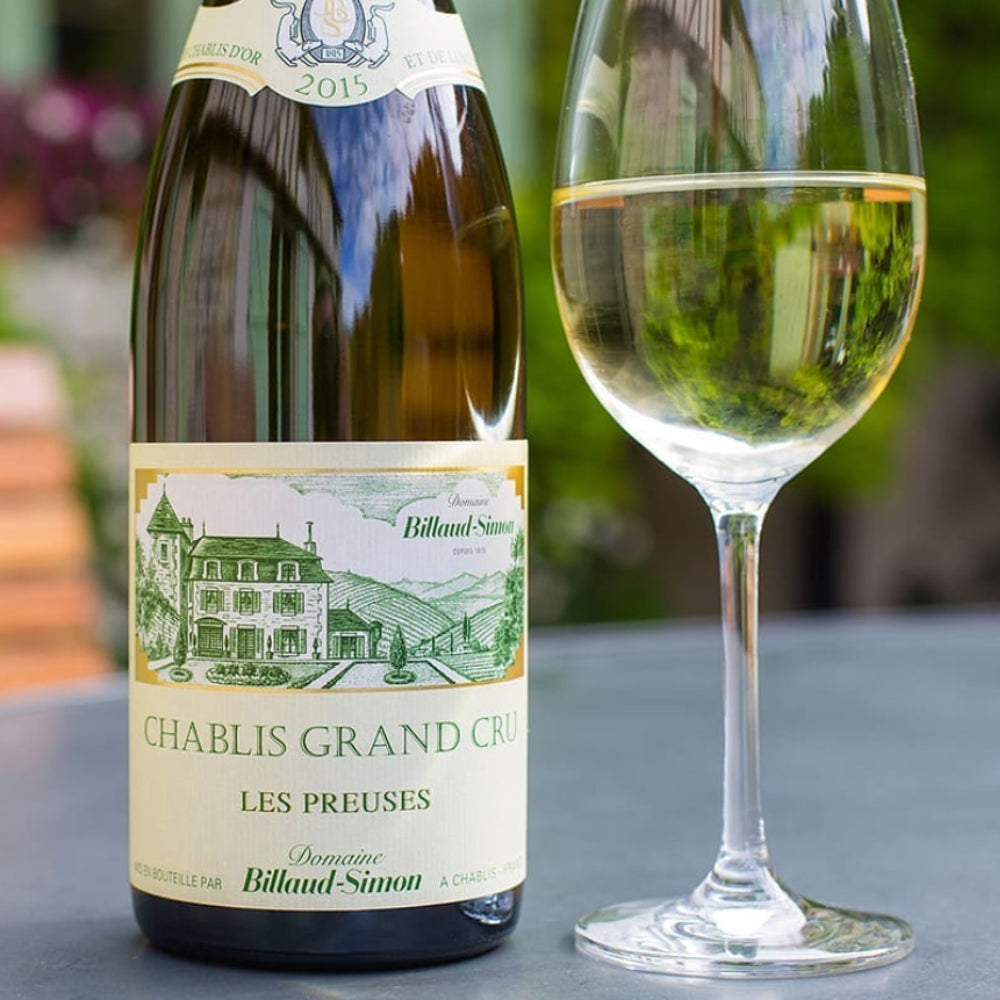 Billaud-Simon Chablis Les Preuses Grand Cru bottle shot - Grand Vin Pte Ltd