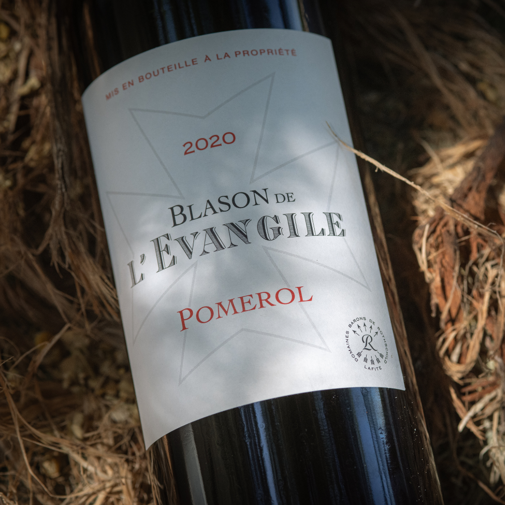 Blason de L’Evangile wine label