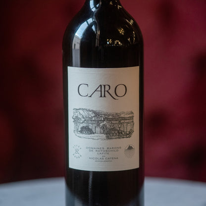 Caro bottle label - Grand Vin Pte Ltd