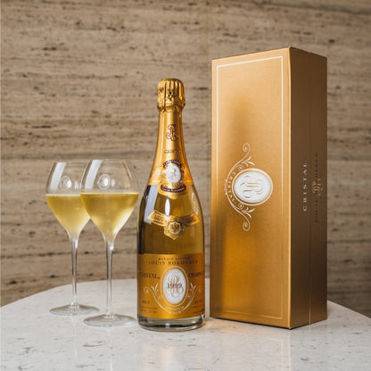 Cristal 1999 with Giftbox - Cristal Champagne Wine Singapore