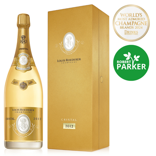 Louis Roederer Cristal Brut (Giftbox) 1500ml Champagne Wine - Grand Vin Pte Ltd