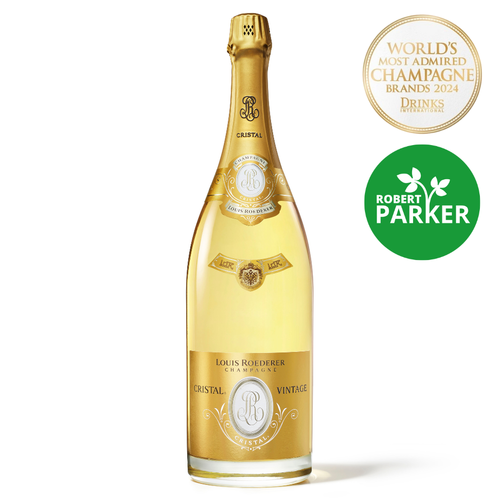 Louis Roederer Cristal Brut (Giftbox) 3000ml Champagne Wine - Grand Vin Pte Ltd