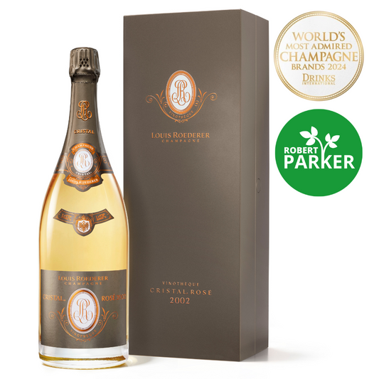 Louis Roederer Cristal Rosé Vinotheque Rose Champagne Wine - Grand Vin Pte Ltd