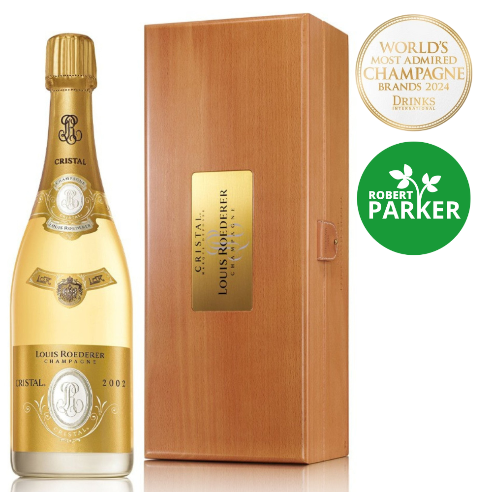 Louis Roederer Cristal Brut (Wooden Gift Box) 6000ml Champagne Wine