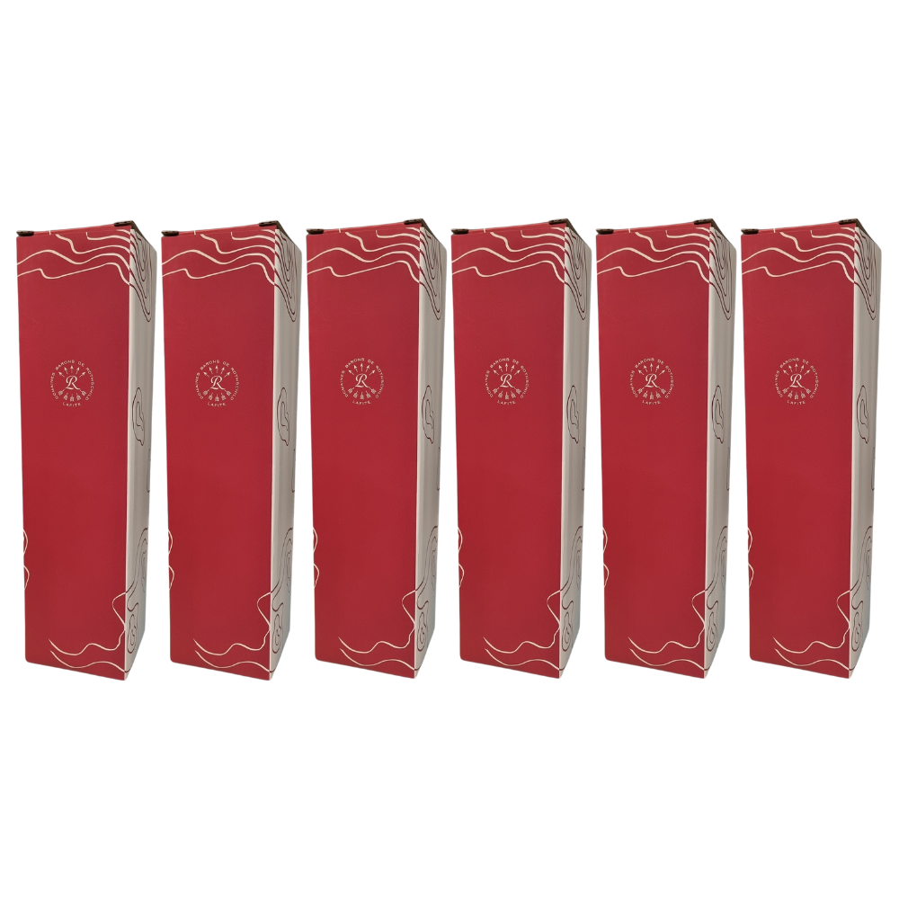 DBR Single Bottle Red Gift Box (6 Packs) - Grand Vin Pte Ltd