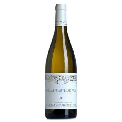 Michel Bouzereau Meursault-Genevrières 1er Cru 750ml Burgundy White Wine - Grand Vin Pte Ltd