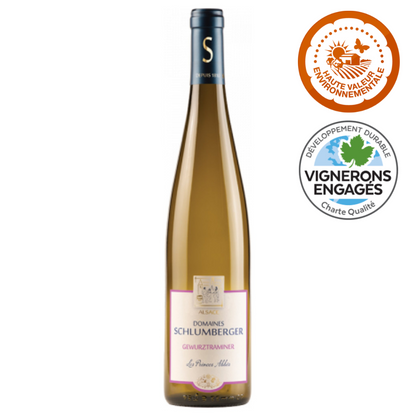 Schlumberger Gewürztraminer Les Princes Abbés 750ml Alsace White Wine - Grand Vin Pte Ltd