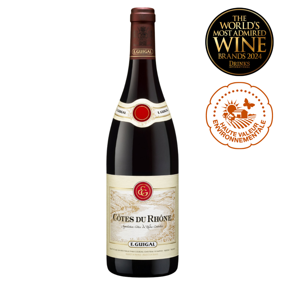 E. Guigal Cotes du Rhone 750ml Rhone Red Wine - Grand Vin Pte Ltd