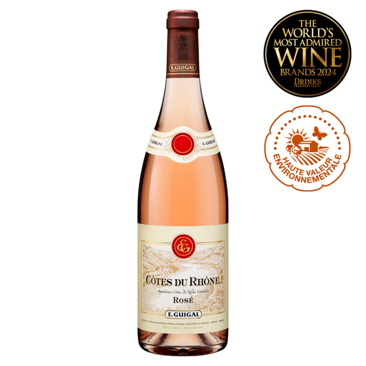 E. Guigal Cotes du Rhone 750ml Rose Wine - Grand Vin Pte Ltd