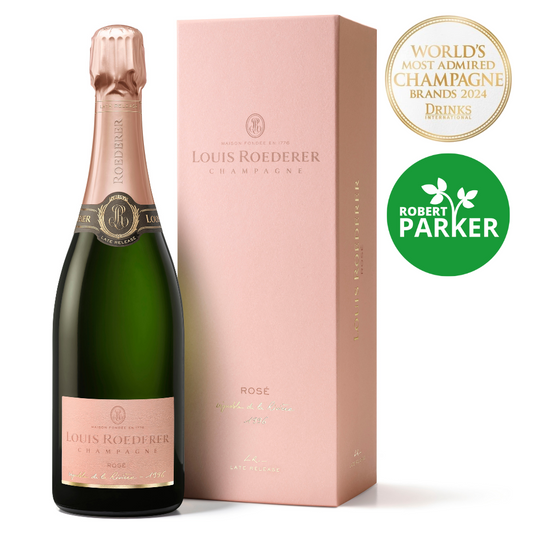 Louis Roederer Brut Rose Late Release 750ml Champagne - Grand Vin Pte Ltd