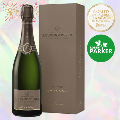 Louis Roederer Brut Vintage Late Release (Deluxe Giftbox) 750ml Champagne - Grand Vin Pte Ltd