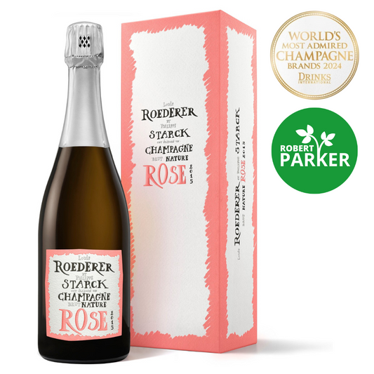 Louis Roederer Brut Nature Rose (Gift Box) Rose Champagne Wine - Grand Vin Pte Ltd