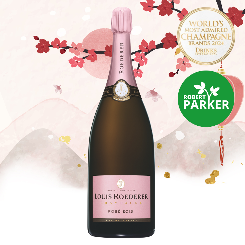 Louis Roederer Brut Rose 1500ml Champagne - Grand Vin Pte Ltd