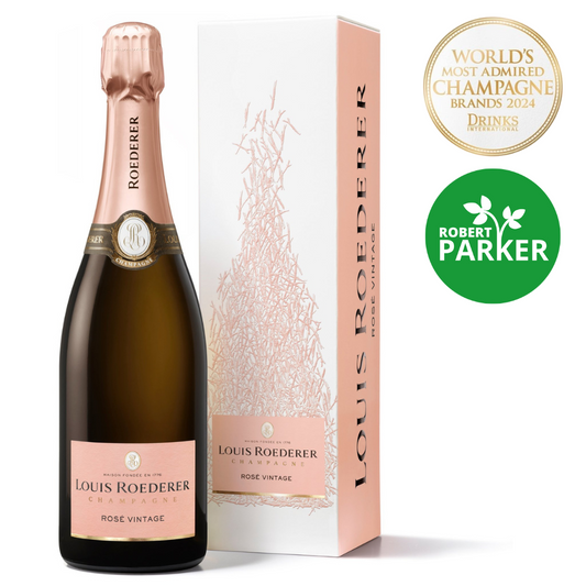 Louis Roederer Brut Rose (Gift Box) Rose Champagne Wine - Grand Vin Pte Ltd