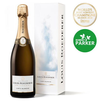 NV Louis Roederer Carte Blanche Demi-Sec (Gift Box) Champagne Wine - Grand Vin Pte Ltd