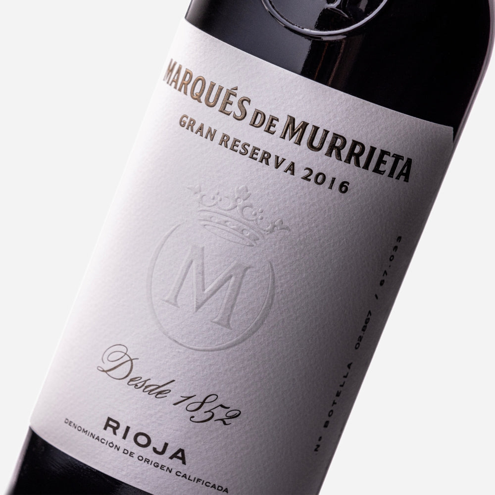 Marqués De Murrieta Gran Reserva label - Grand Vin Pte Ltd