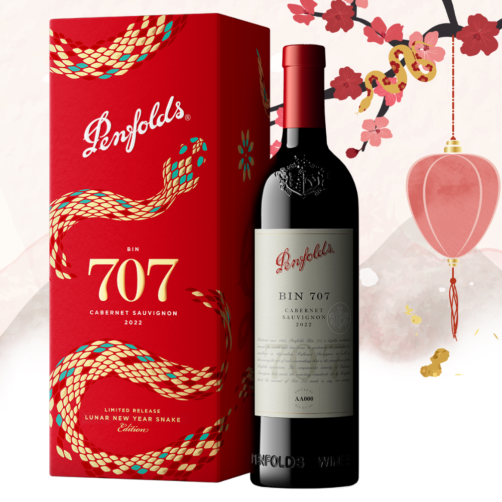 Penfolds Bin 707 Cabernet Sauvignon 750ml Barossa Valley Red Wine - Grand Vin Pte Ltd