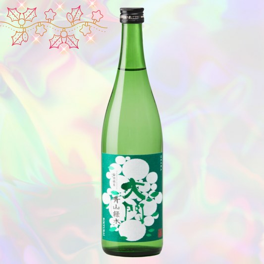 Rikyubai Seizan Ryokusui Tokubetsu Junmai 720ml Sake - Grand Vin Pte Ltd