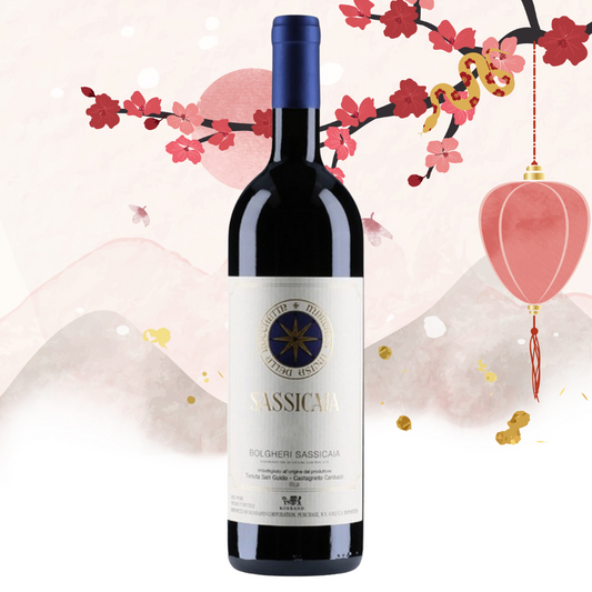 Sassicaia 750ml Tuscan Red Wine - Grand Vin Pte Ltd