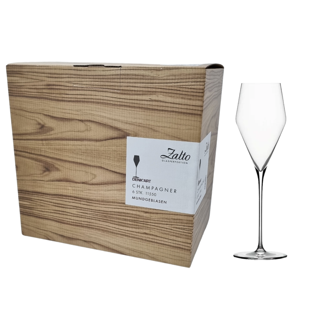 Zalto Champagne Glass (Pack of 6) Box Packaging